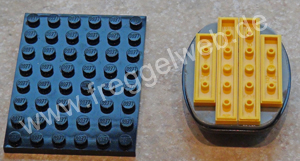 Zusammenbau GoPro- Lego- Halterung